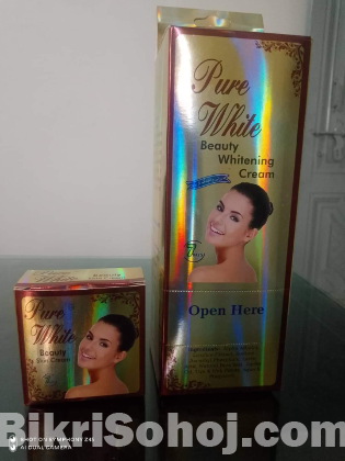 Pure white whitening cream